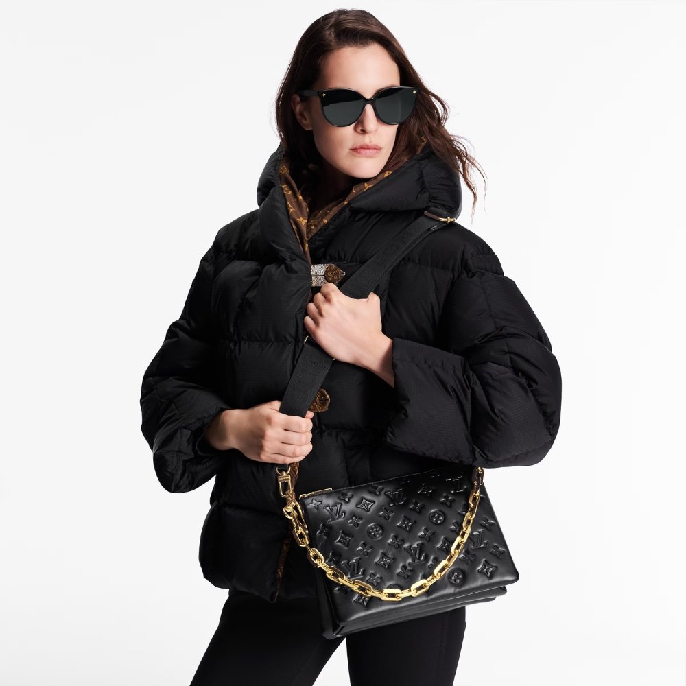 [S*per Vip 1:1] L0vis Vvtt0n Coussin PM Bag Black 26Cm M21260