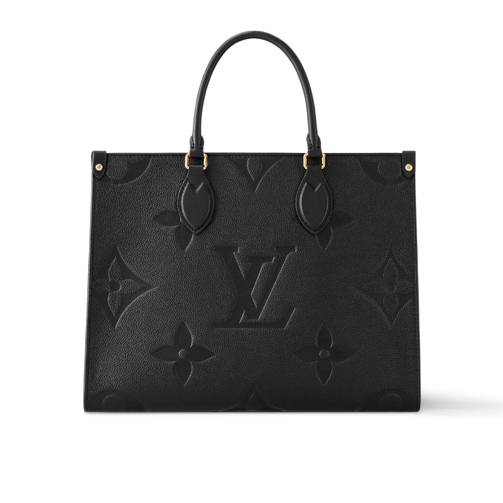 L0vis Vvtt0n Onthego MM Monogram Empreinte Black 35Cm M45595