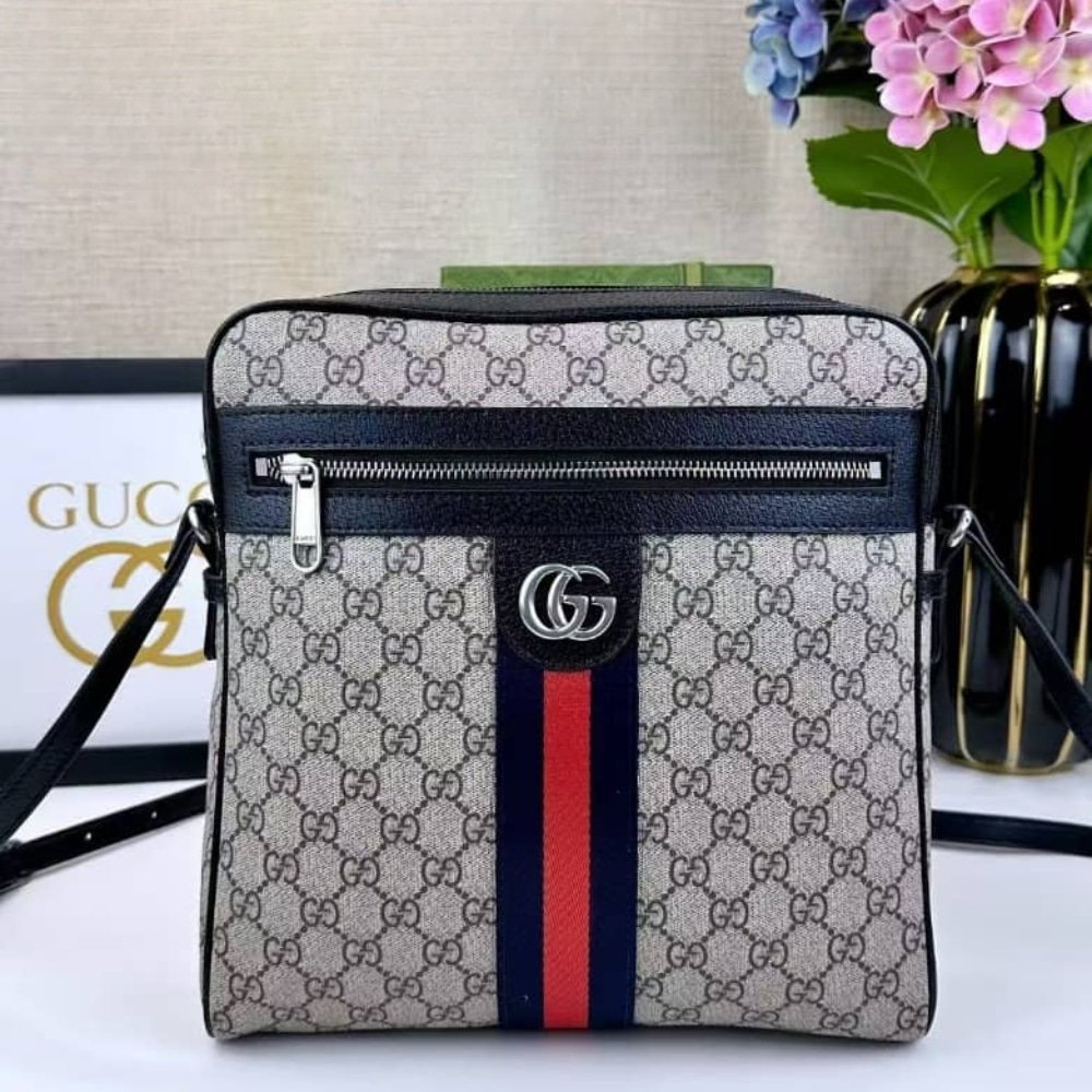 Gvc*1 Ophidia Small Messenger Bag Beige Gg Svp*me 23Cm 547926 96Iwn 4076