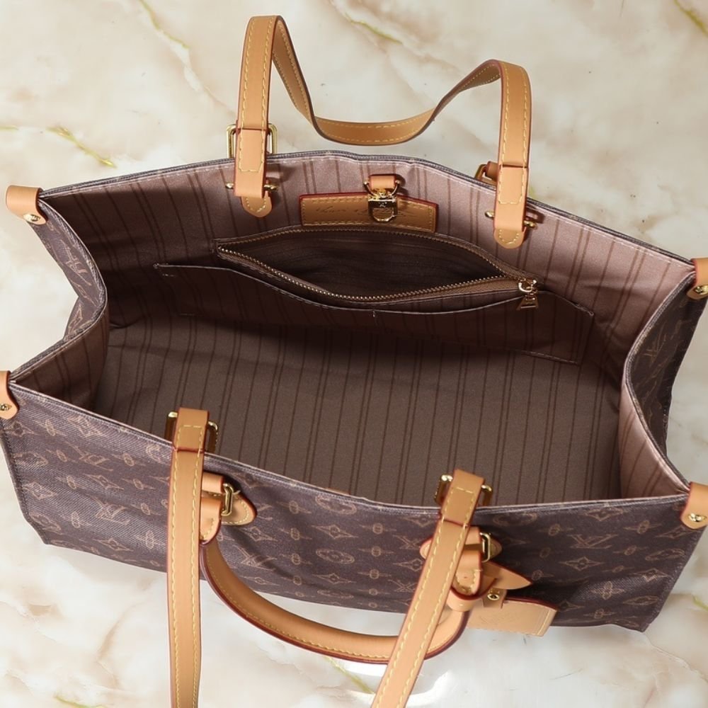 L0vis Vvtt0n Onthego MM Monogram Origine Ebène 35Cm