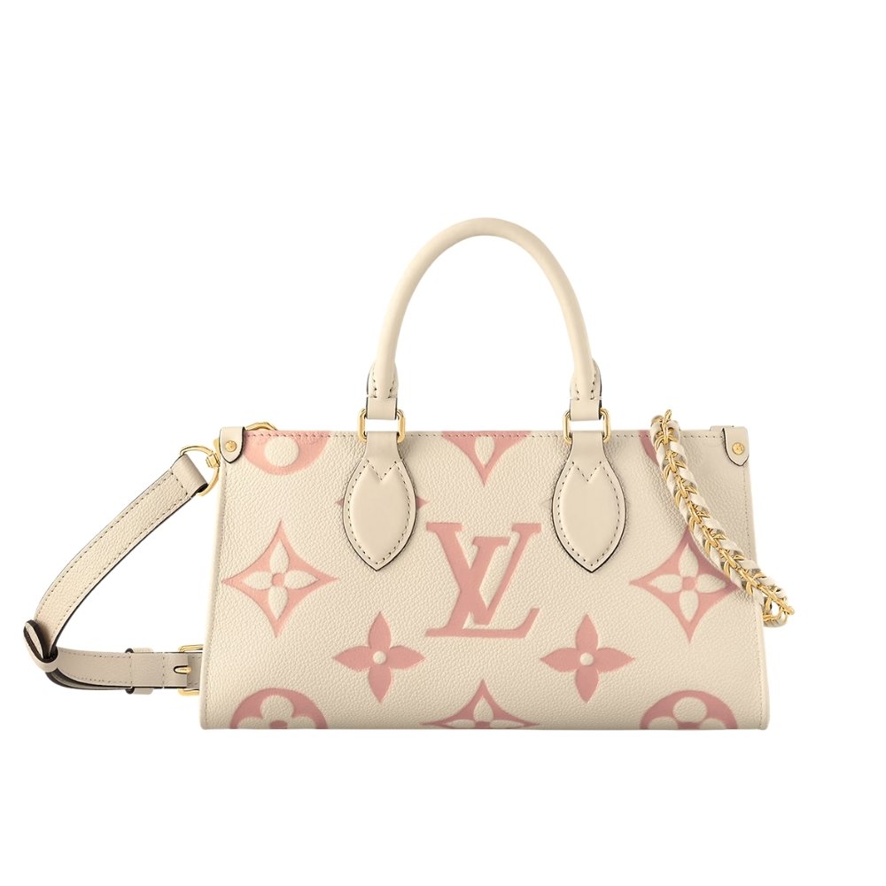 L0vis Vvtt0n Onthego East West Bag Cream Pink 25Cm
