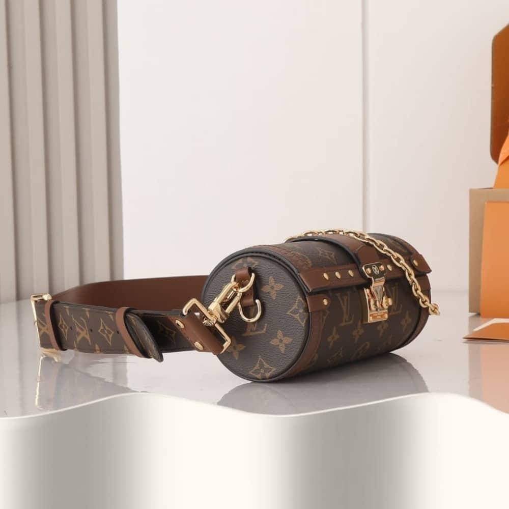 [S*per Vip 1:1] L0vis Vvtt0n Papillon Trunk Monogram Coated Canvas 19Cm M57835