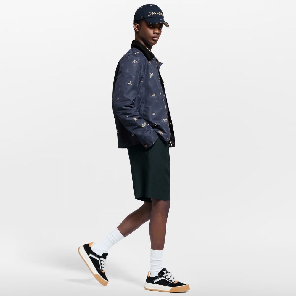 L0vis Vvtt0n LV Tilted Sneaker Black 1AJ734