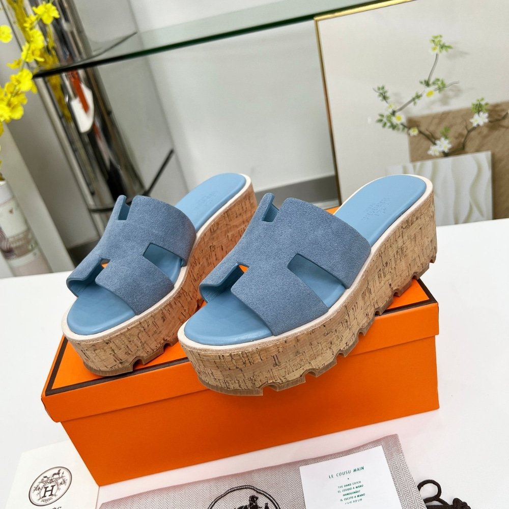H**me5 Eze 30 Sandal Bleu Grignon H232150Z Dj370