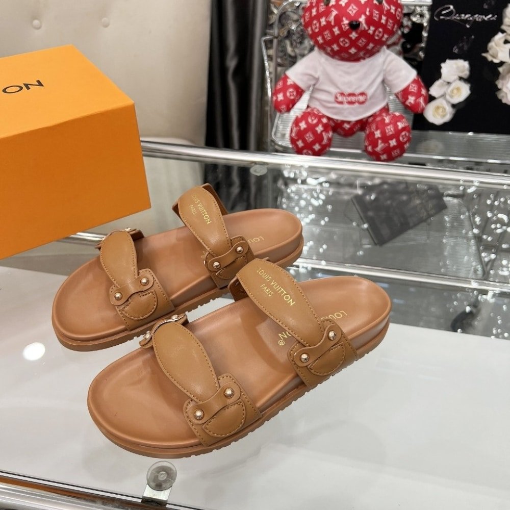 L0vis Vvtt0n Bom Dia Comfort Mule Brown