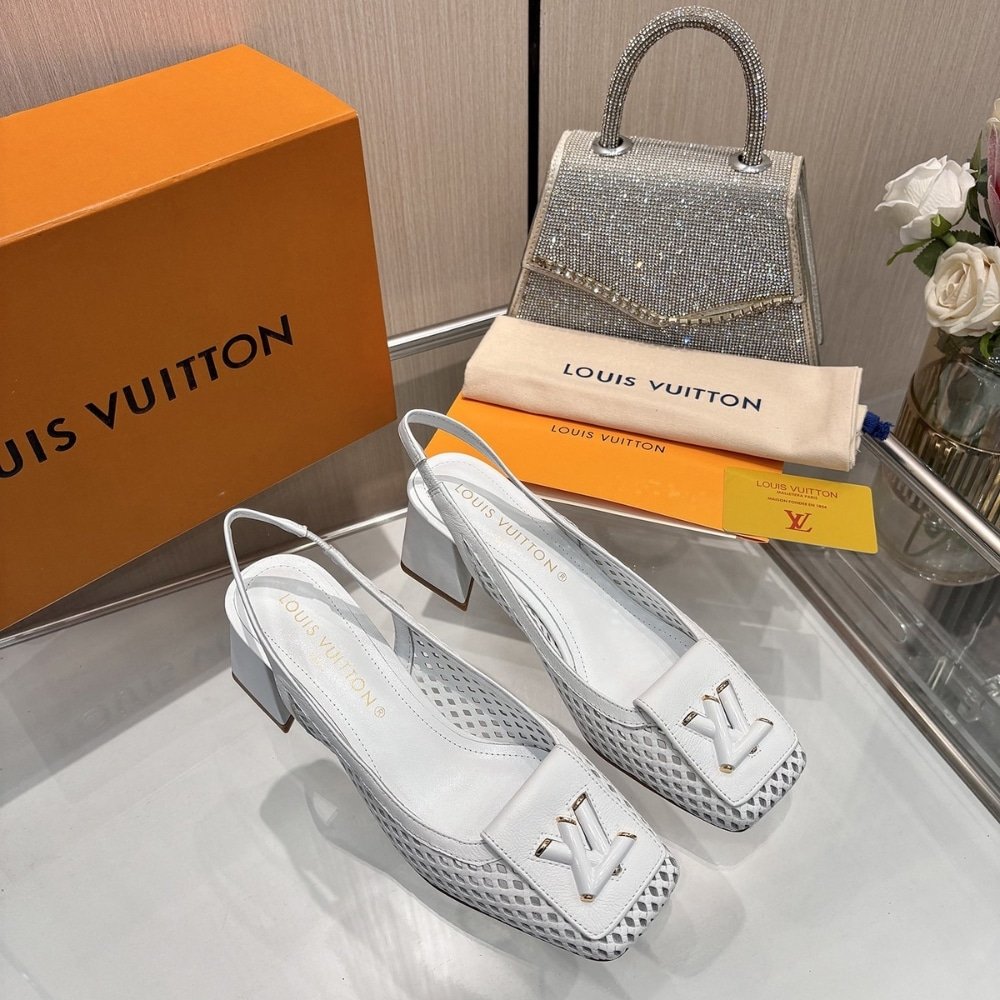 L0vis Vvtt0n Shake Slingback Pump White 1Ad0Ca