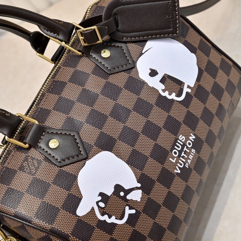 L0vis Vvtt0n Keepall Bandoulière 25 Damier Brown 25Cm N40772