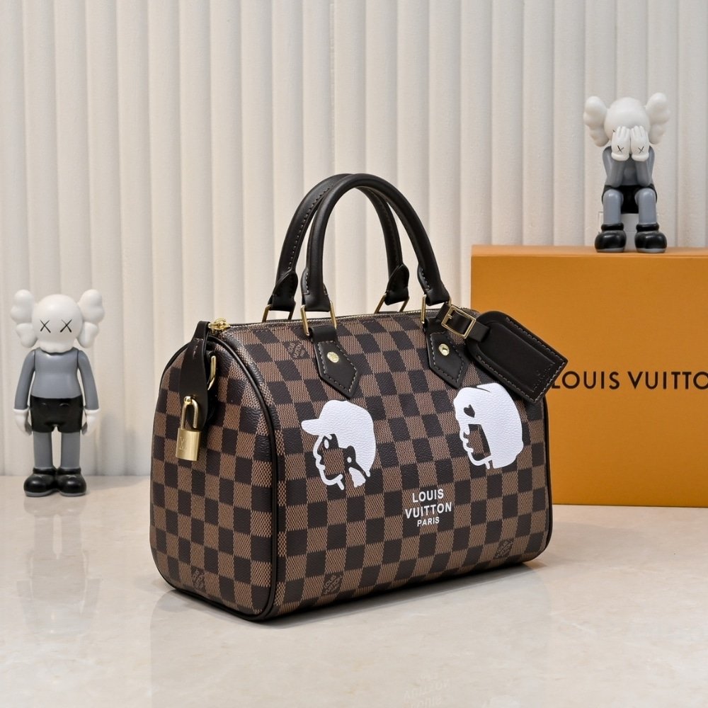 L0vis Vvtt0n Keepall Bandoulière 25 Damier Brown 25Cm N40772