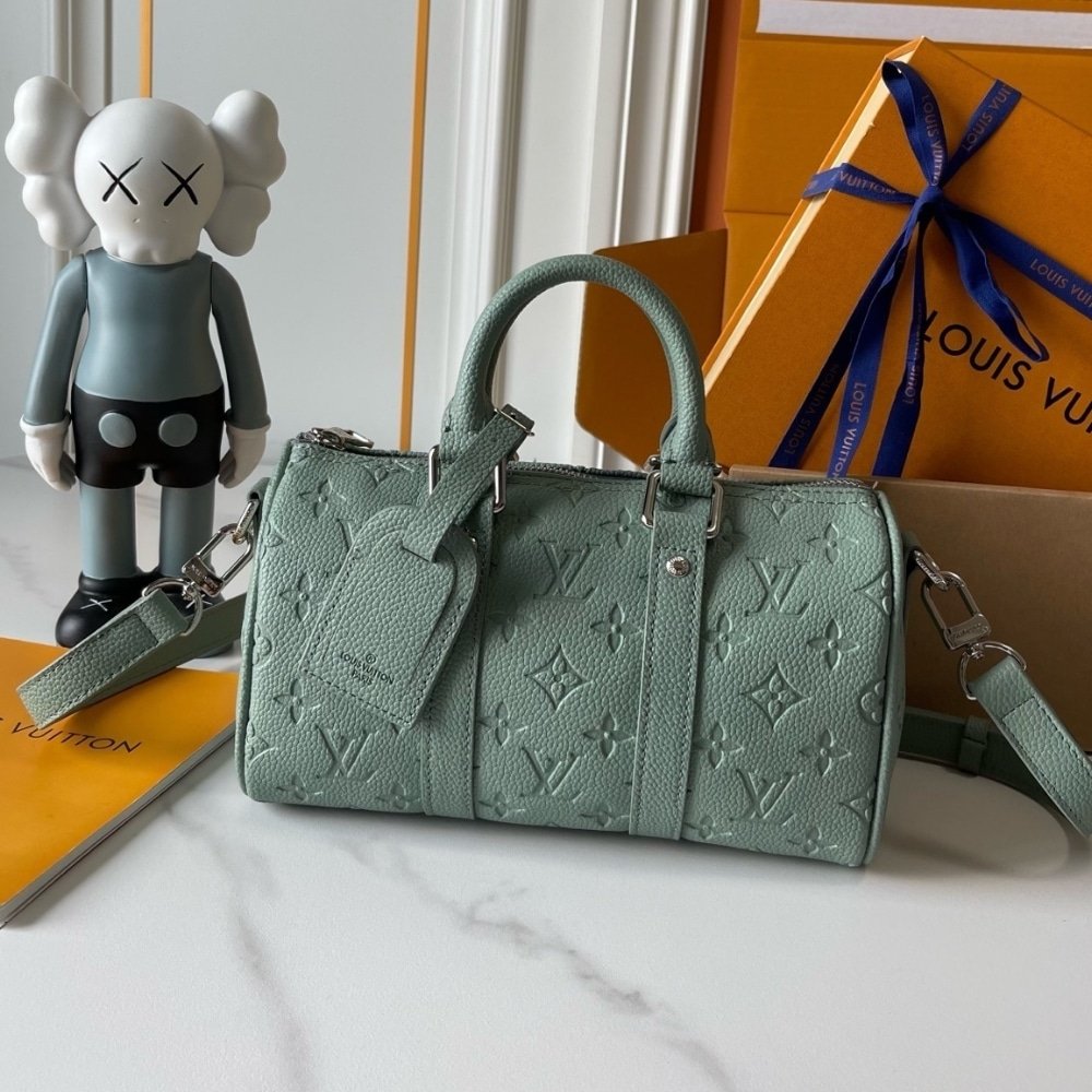 L0vis Vvtt0n Keepall Bandoulière 25 Bag Misty Lake Green 25Cm M13866