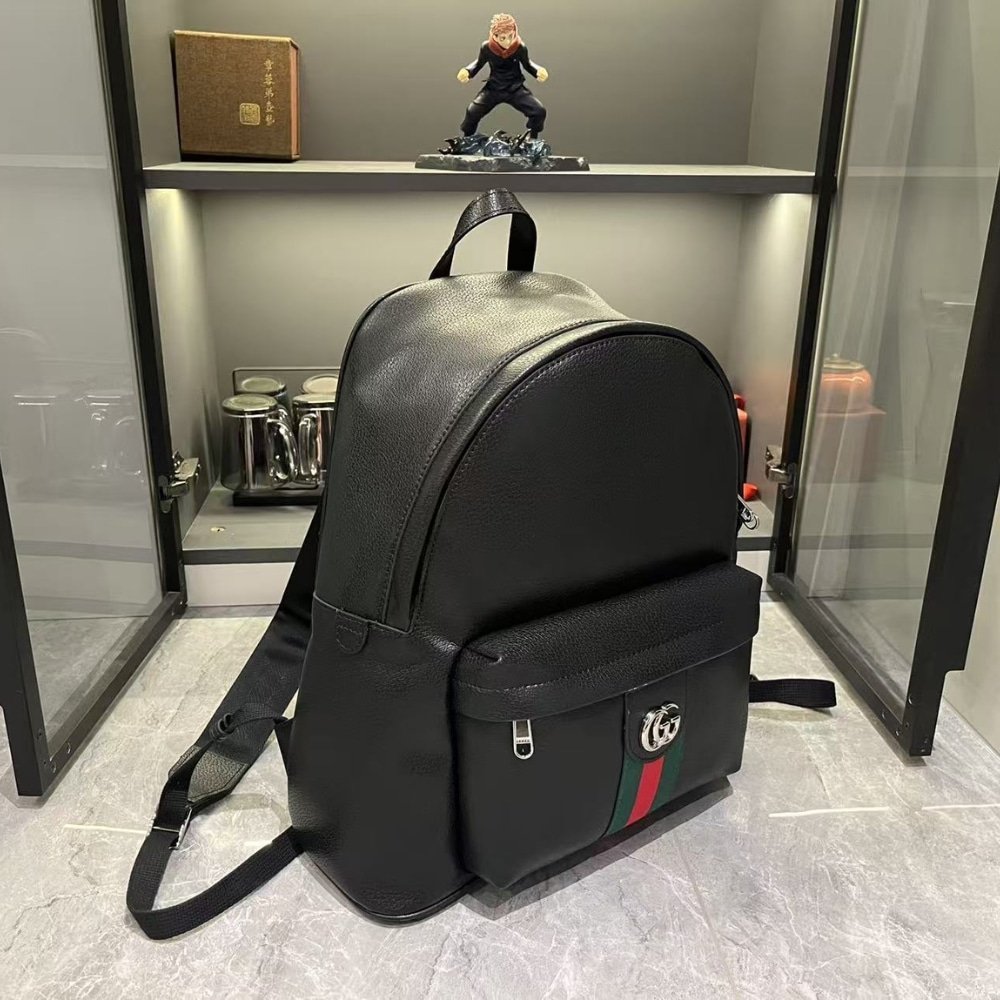 Gvc*1 Ophidia Medium Backpack Black 41Cm 834466 Aae1C 1044