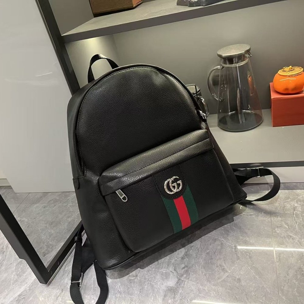 Gvc*1 Ophidia Medium Backpack Black 41Cm 834466 Aae1C 1044