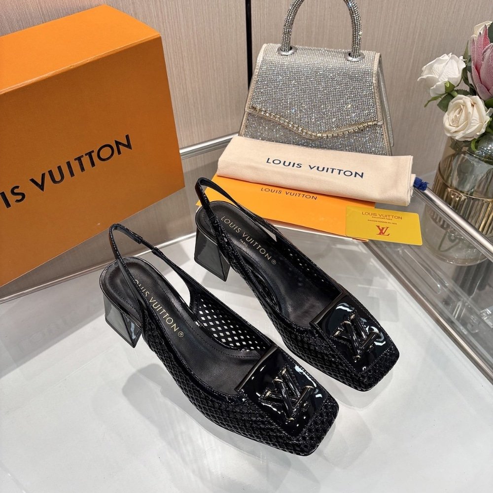 L0vis Vvtt0n Shake Slingback Pump Black 1Ad3Xy