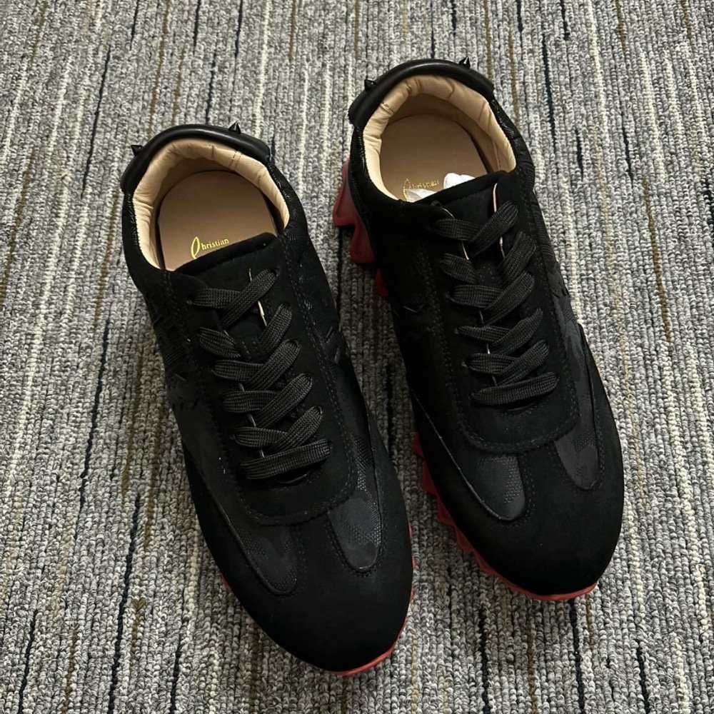 Chr1st1an Louboutin Loubishark Flat Black