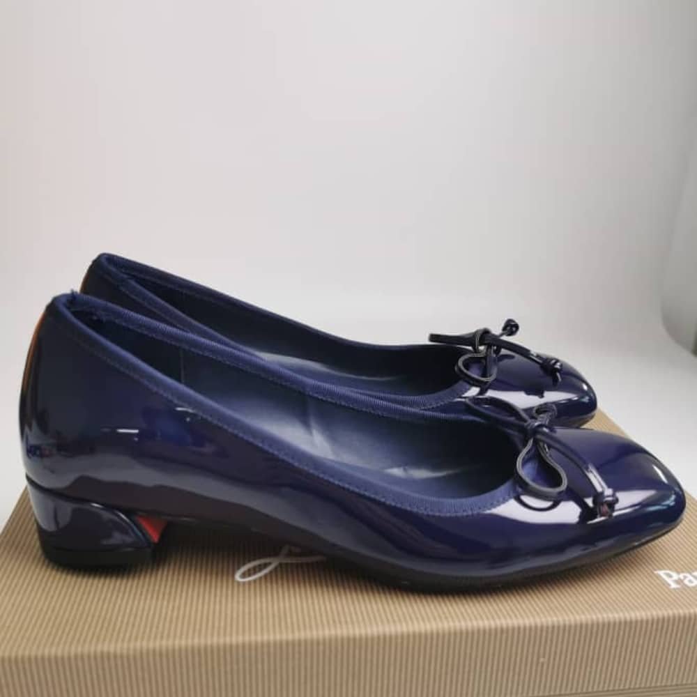 Chr1st1an Louboutin Sweetie Jane Flat Ballerinas Zaffiro 1250242V198
