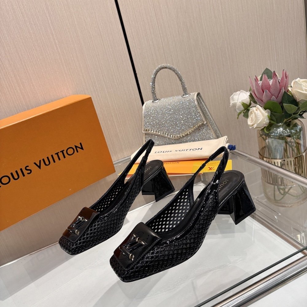 L0vis Vvtt0n Shake Slingback Pump Black 1Ad3Xy