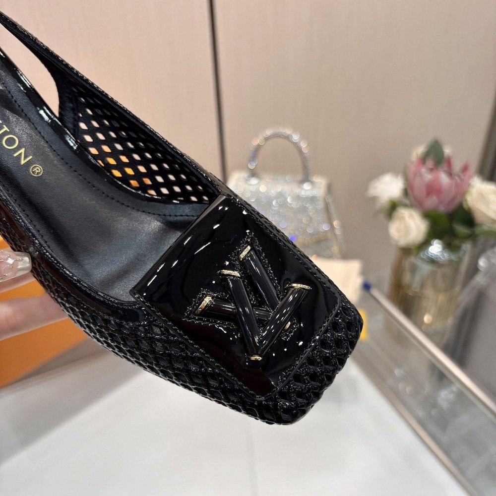 L0vis Vvtt0n Shake Slingback Pump Black 1Ad3Xy