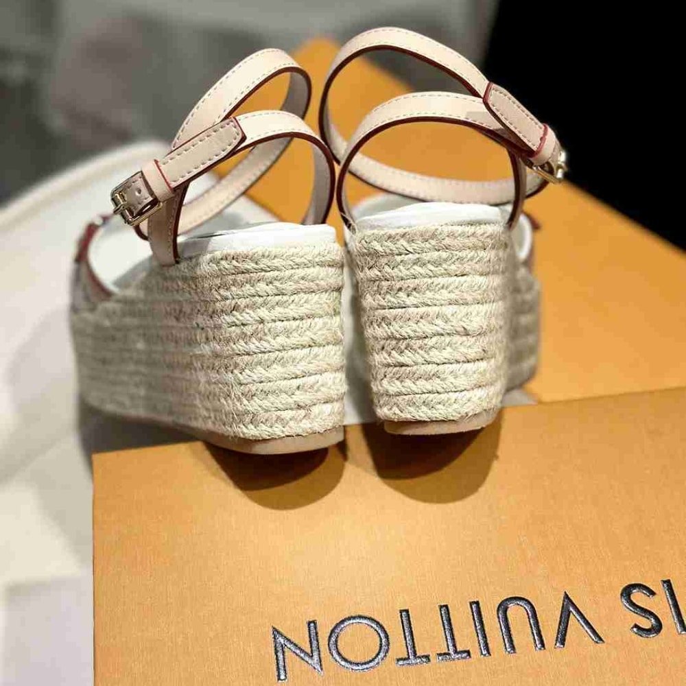 L0vis Vvtt0n Helios Wedge Sandal White 1Acsfq