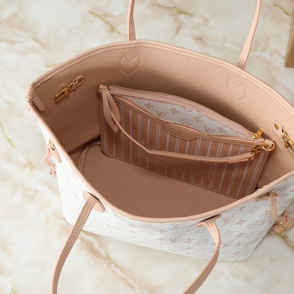 L0vis Vvtt0n Neverfull Inside Out MM Monogram Dune 31Cm M25665