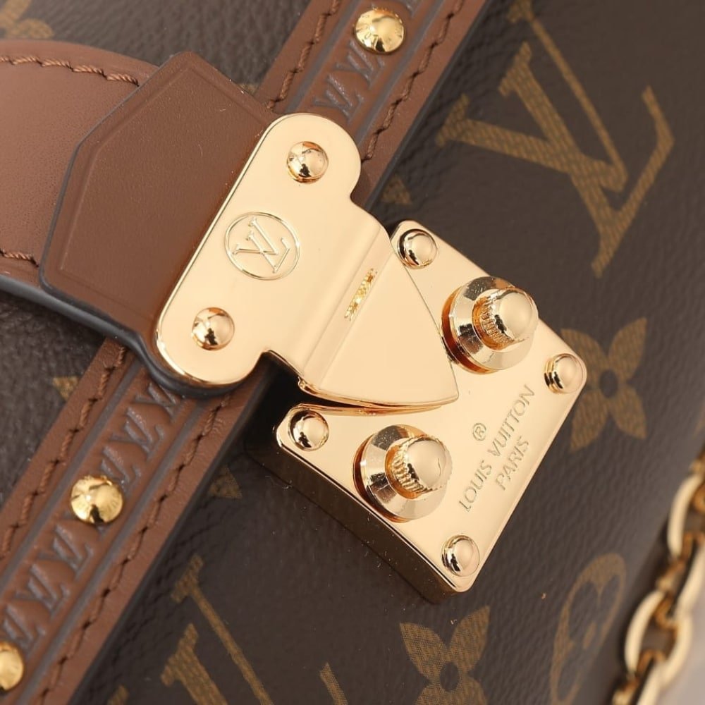 [S*per Vip 1:1] L0vis Vvtt0n Papillon Trunk Monogram Coated Canvas 19Cm M57835