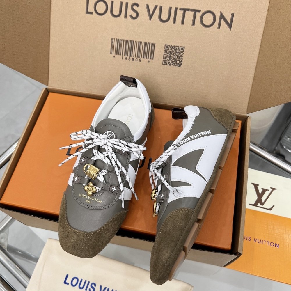 L0vis Vvtt0n Lv Sneakerina Pistachio Brown 1Aiemt
