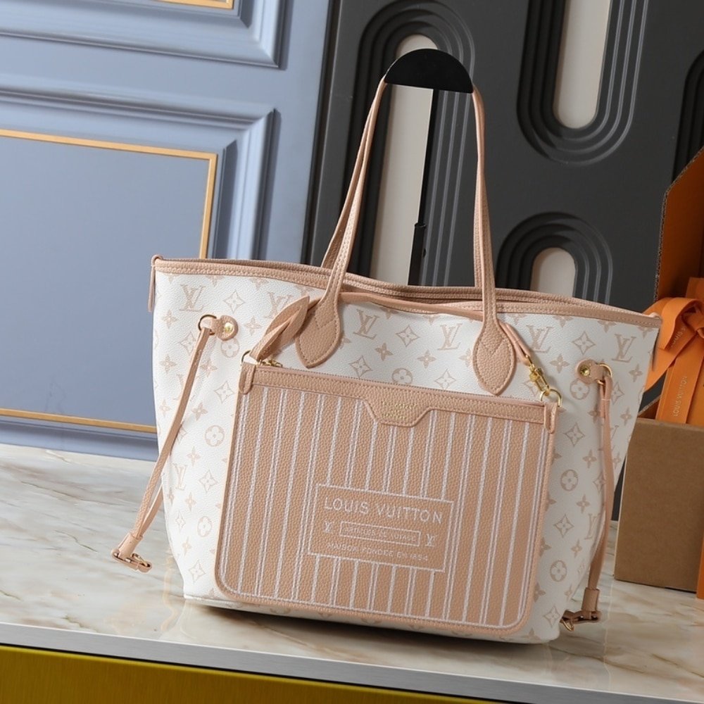 L0vis Vvtt0n Neverfull Inside Out MM Monogram Dune 31Cm M25665
