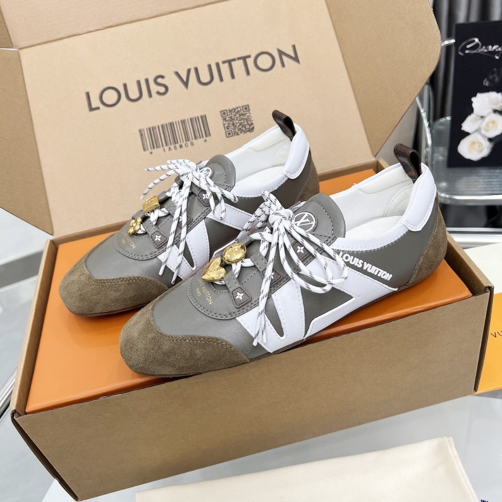 L0vis Vvtt0n Lv Sneakerina Pistachio Brown 1Aiemt