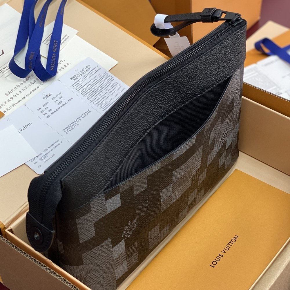 L0vis Vvtt0n Pochette Voyage Souple Black 30Cm M14926