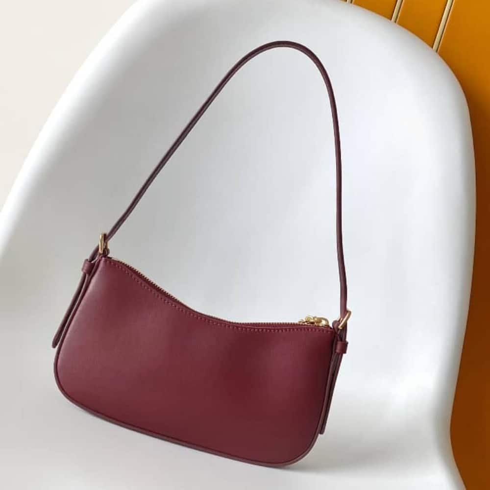 [S*per Vip 1:1] L0vis Vvtt0n Pochette Lv Bloom Red 29Cm M25650