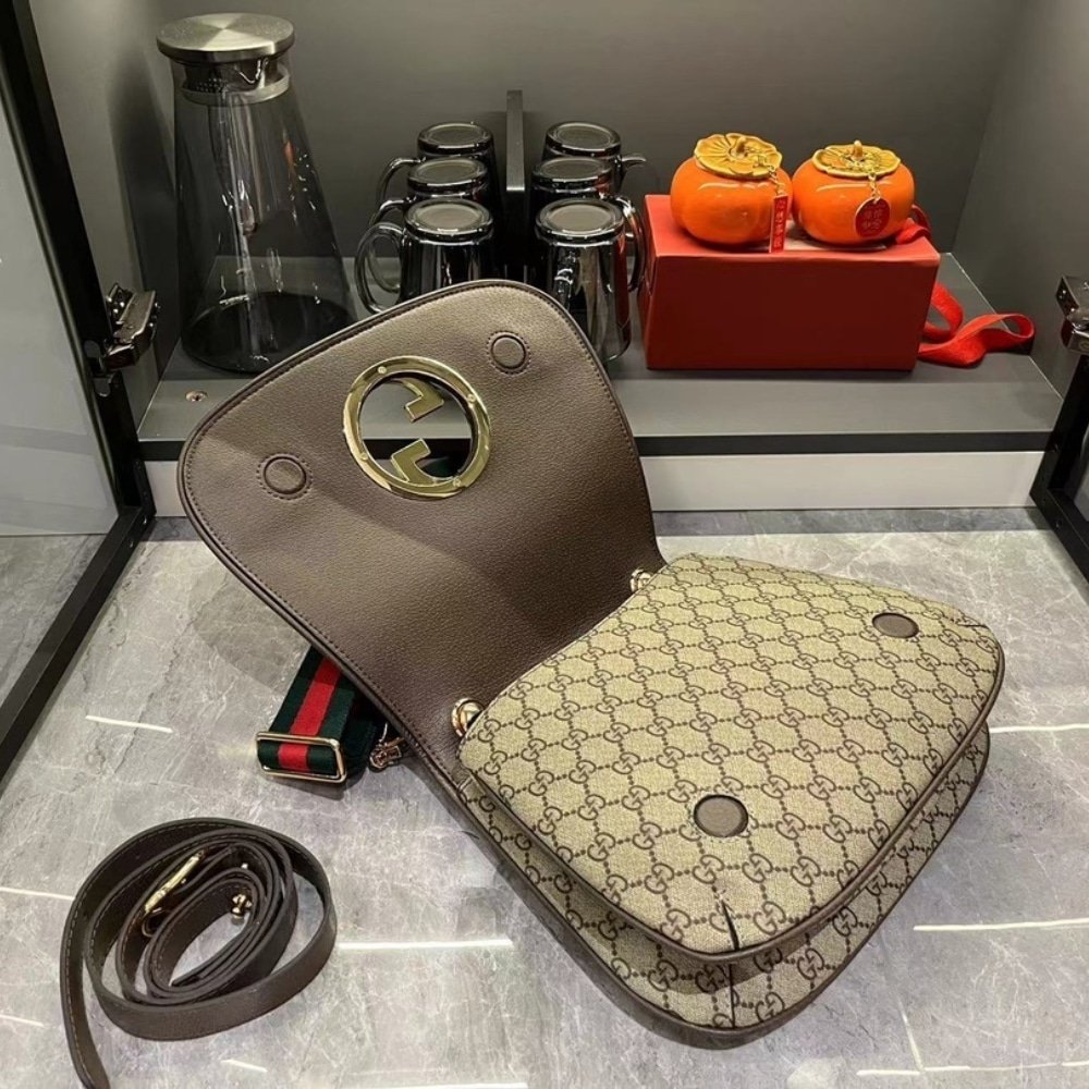 Gvc*1 Blondie Medium Top Handle Bag Beige And Ebony 29Cm 721172 96Iwg 8745