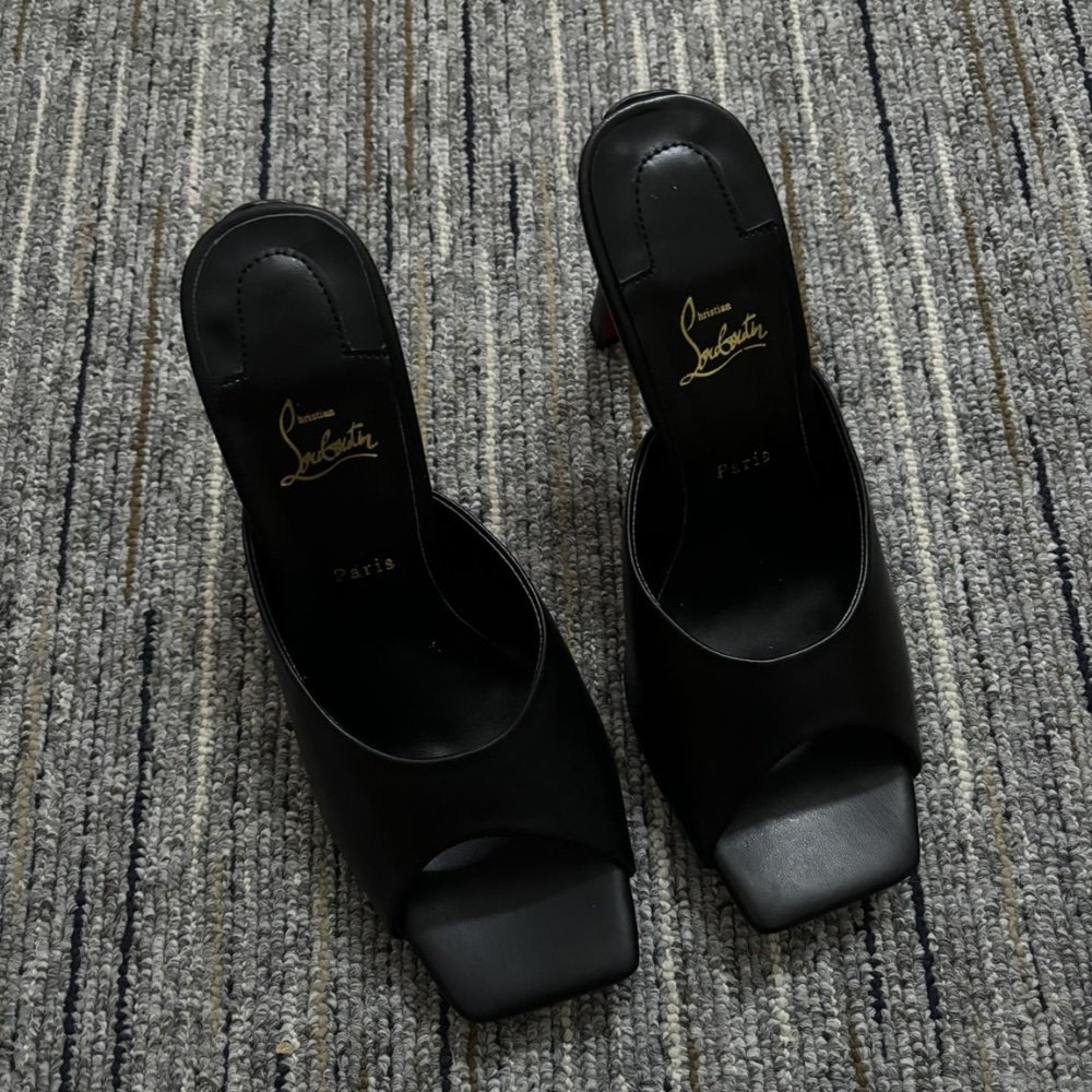 Chr1st1an Louboutin Condora Mule Black 1240795B439