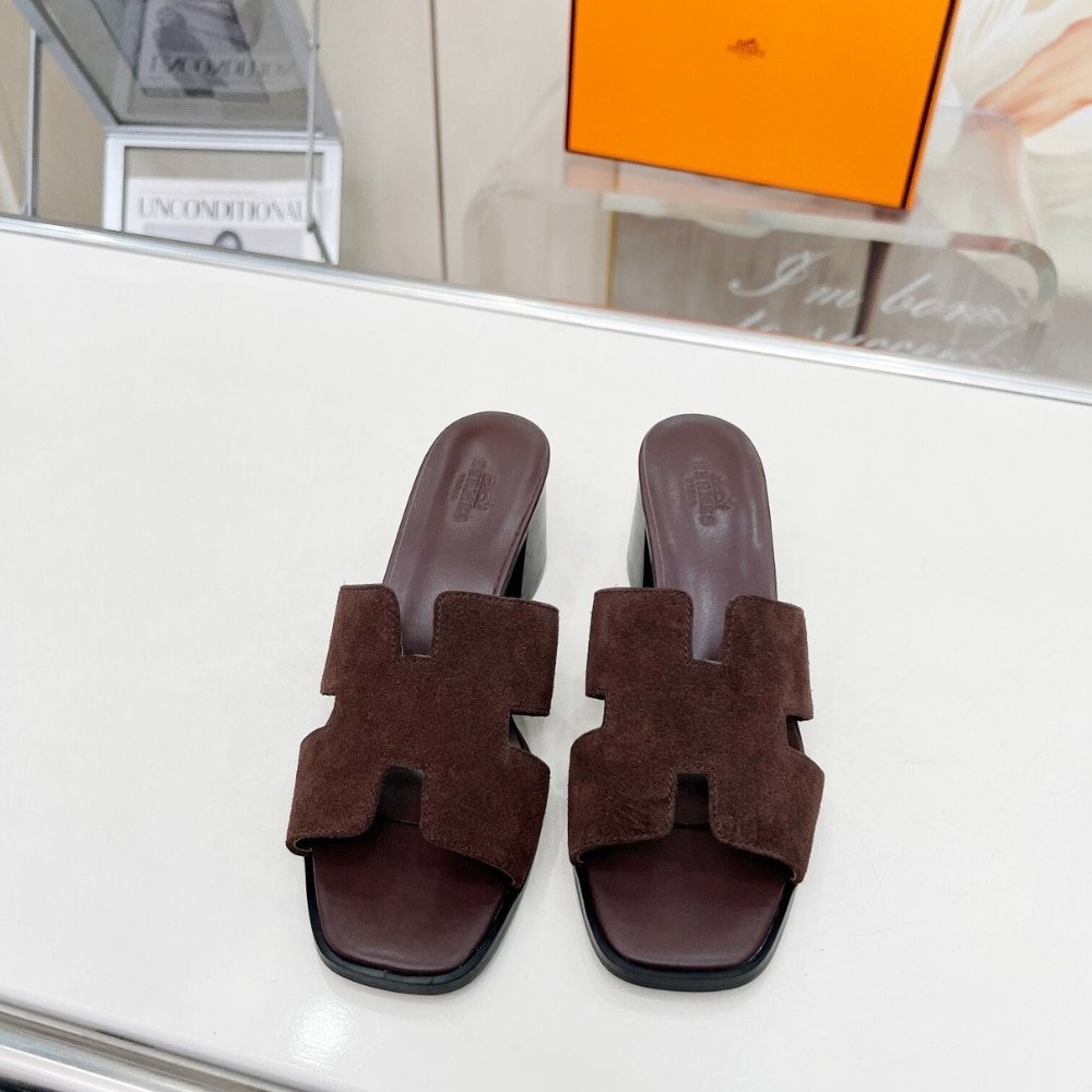 H**me5 Helia 60 Sandal Dark Brown H232088Z F7375