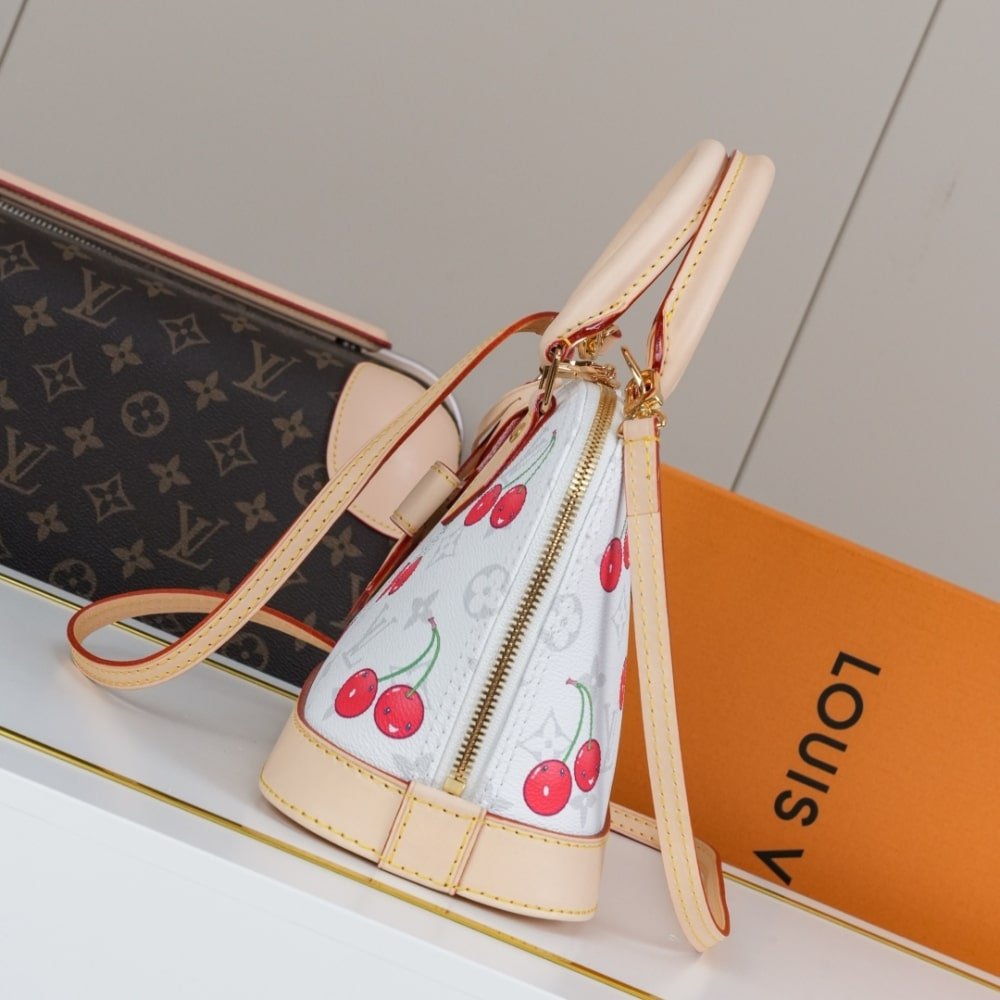 L0vis Vvtt0n X Takashi Murakami Alma BB Monogram Cherry 23Cm M14234
