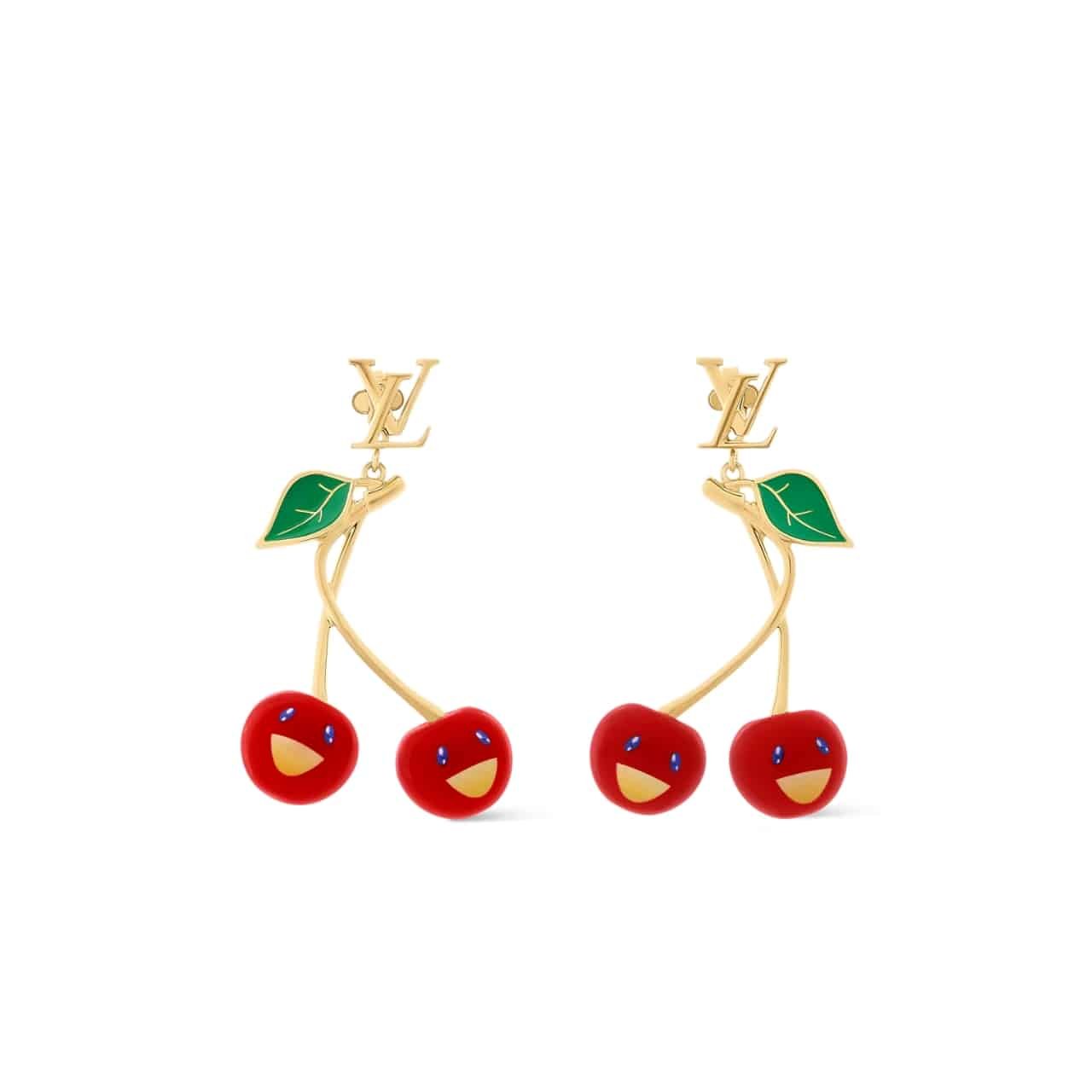 L0vis Vvtt0n X Murakami Cerise Earrings M02808