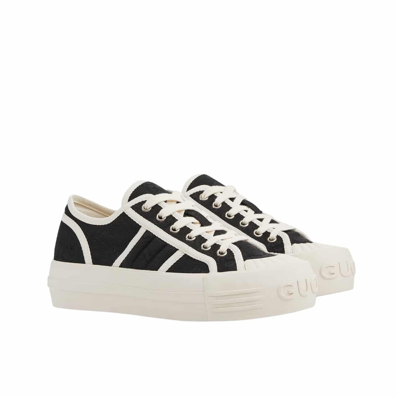 Gvc*1 Women Chunky Sneaker Black 816879 Fabzz 1062