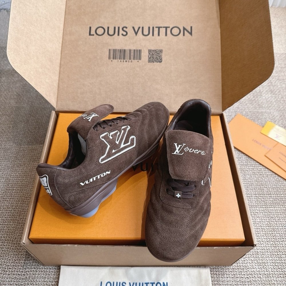 L0vis Vvtt0n Lv Footprint Soccer Brown 1Ahty0