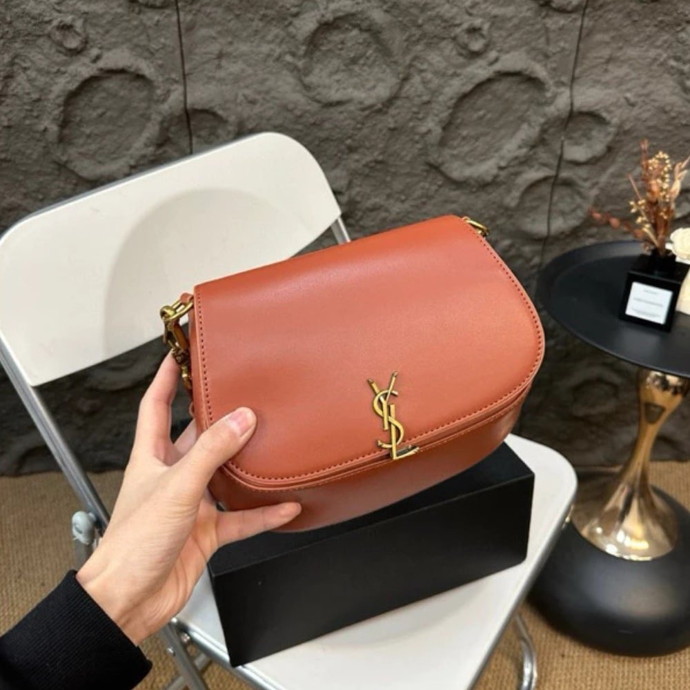 Sa1nt Lau*nt Voltaire Top Handle In Box Orange 20Cm 8008460Sx0W1000