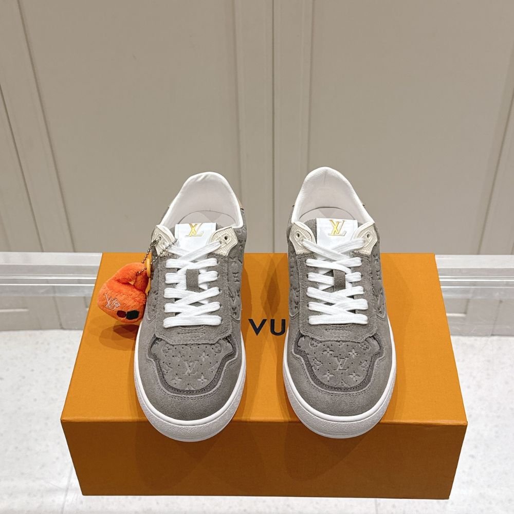 L0vis Vvtt0n LV Stadium Sneaker Grey 1AGXQH