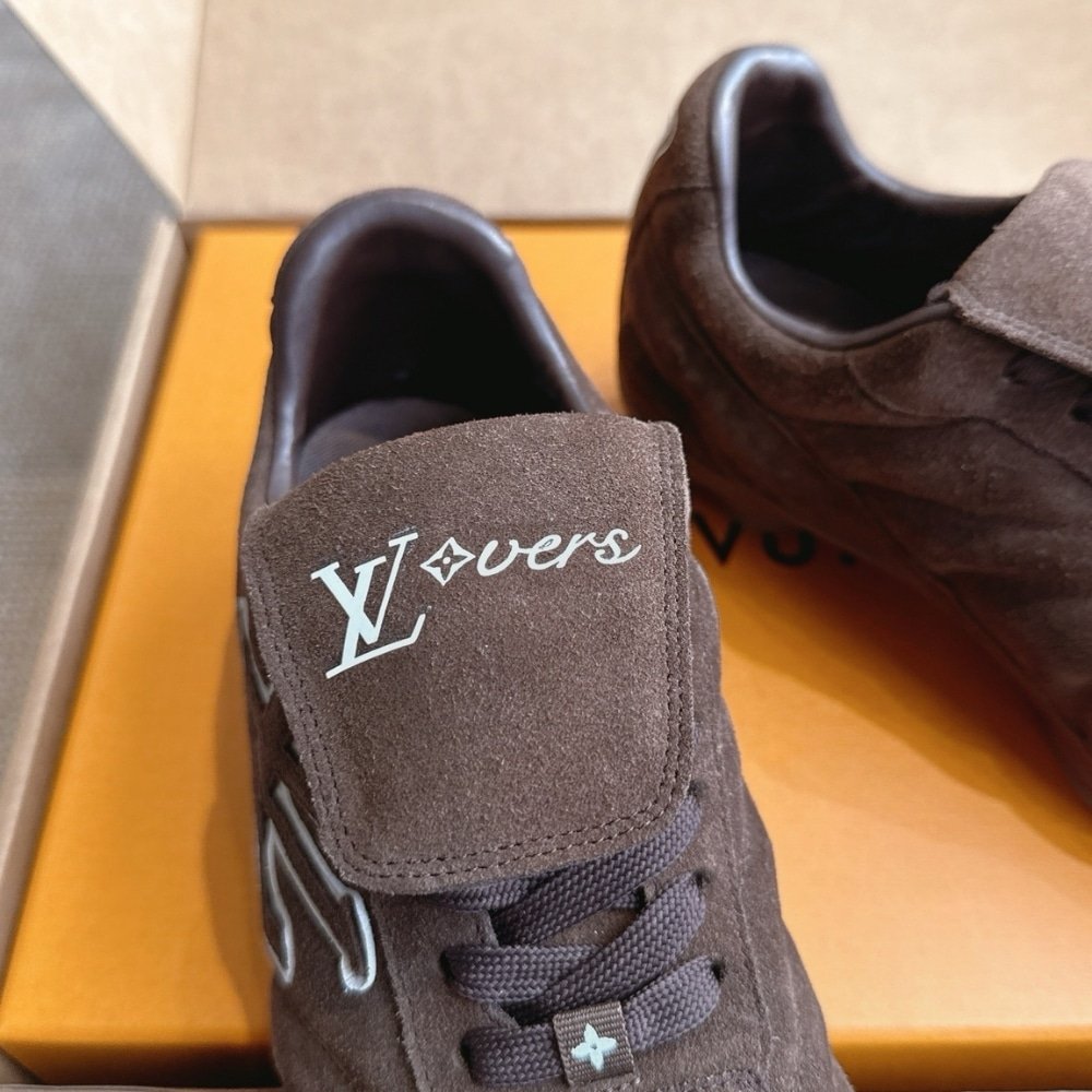 L0vis Vvtt0n Lv Footprint Soccer Brown 1Ahty0