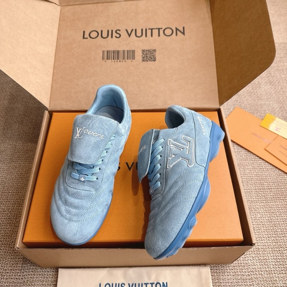 L0vis Vvtt0n Lv Footprint Soccer Blue 1Ahtyw
