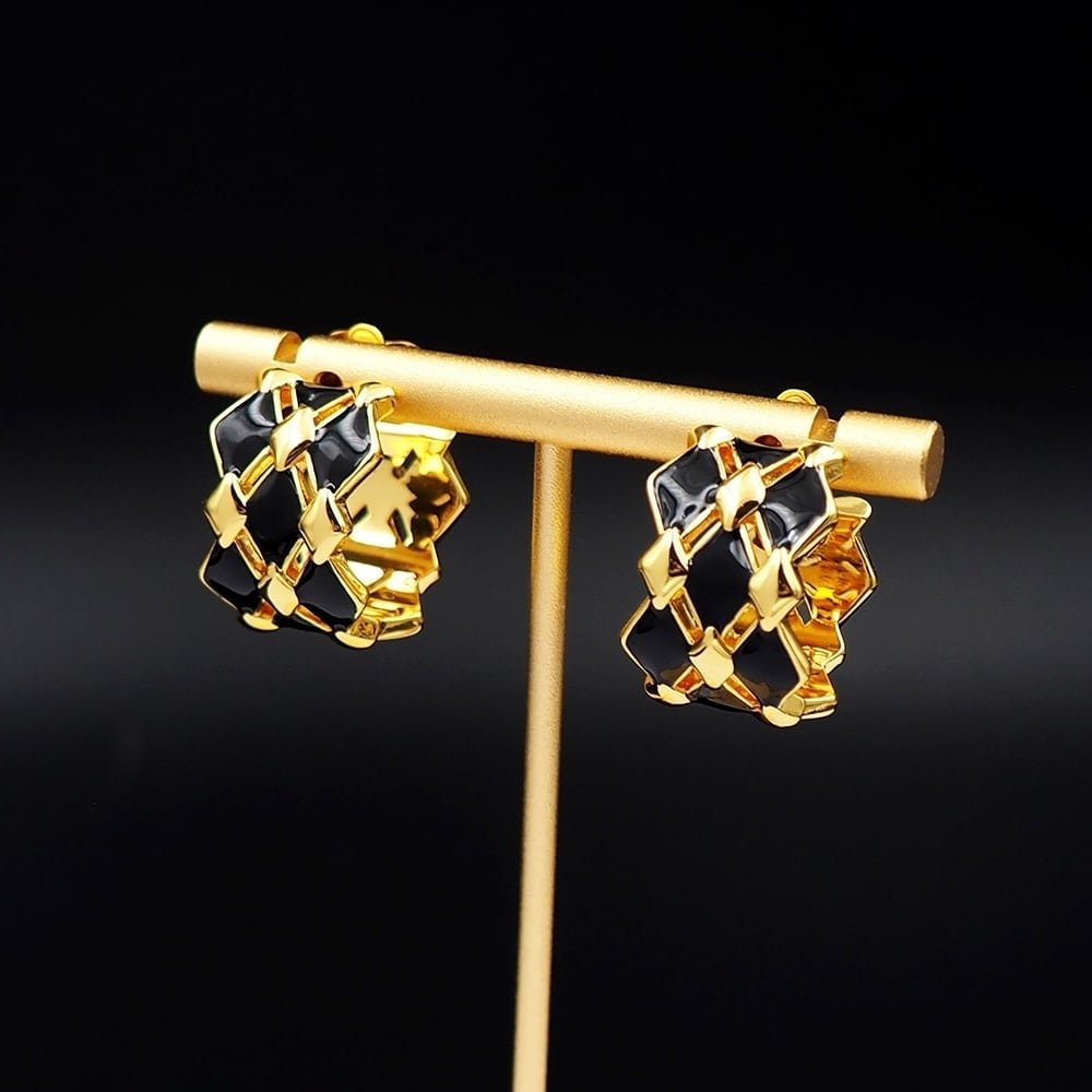 L0vis Vvtt0n Lv Malletage Earrings Gold M01685