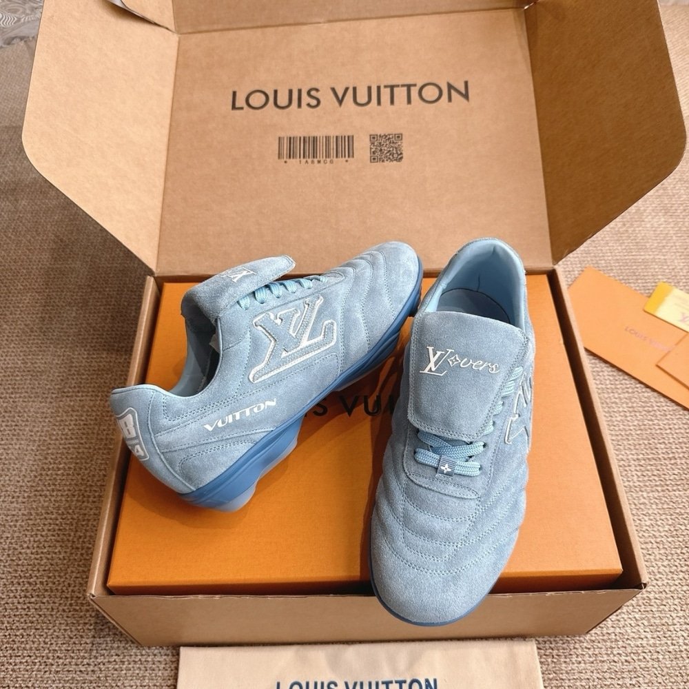 L0vis Vvtt0n Lv Footprint Soccer Blue 1Ahtyw