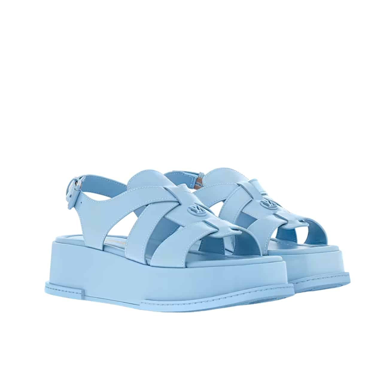 L0vis Vvtt0n Maya Platform Sandal Light Blue 1Agy10
