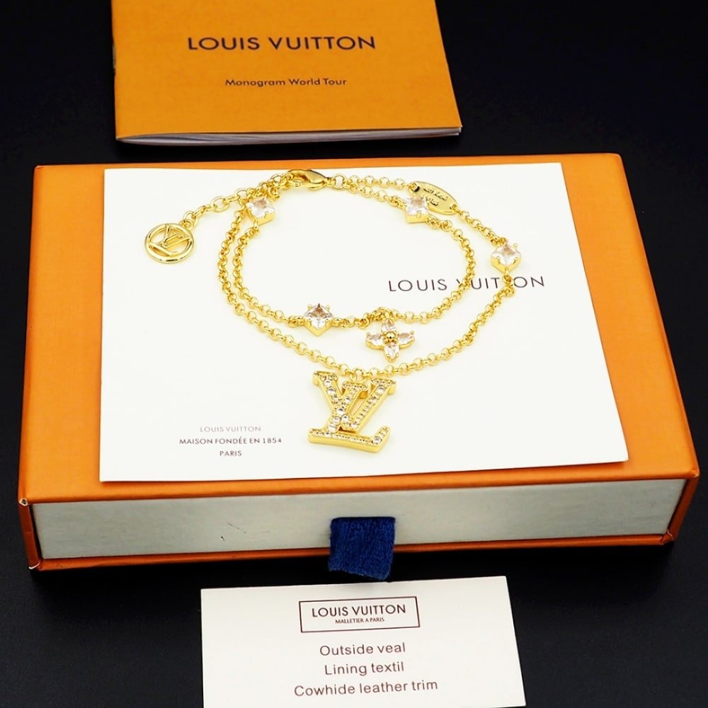 L0vis Vvtt0n Lady Lv Bracelet Gold M1582A