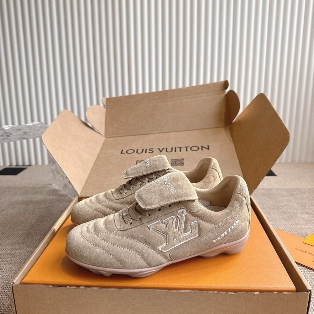 L0vis Vvtt0n Lv Footprint Soccer Beige 1Ahtx8