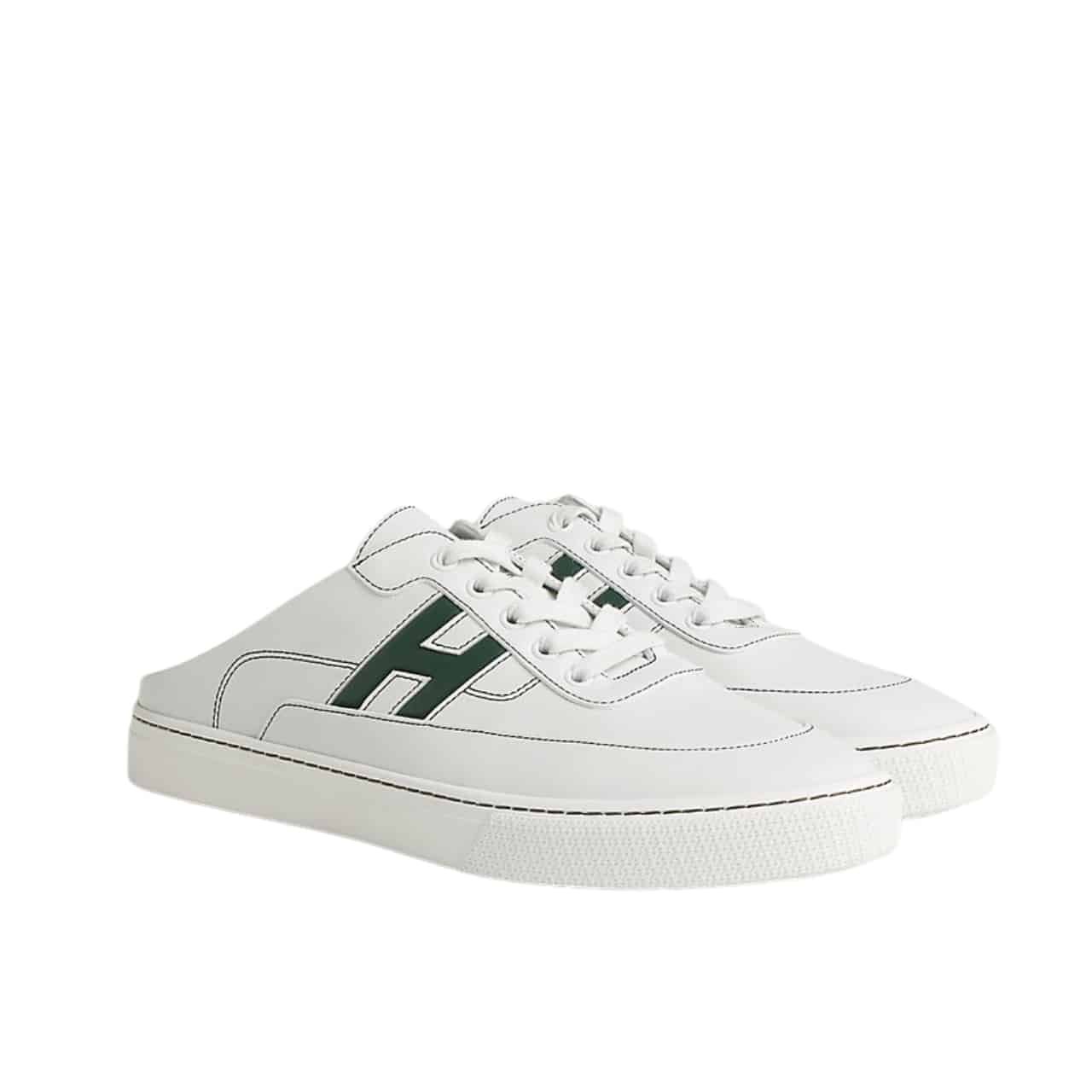 H**me5 Keep Sneaker Blanc And Vert Bouteille H251913Zh14400