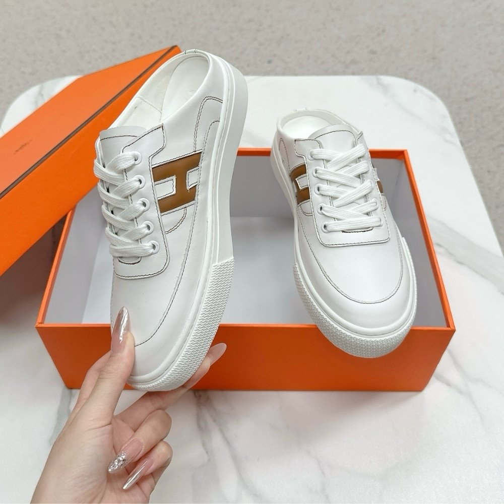 H**me5 Keep Sneaker Blanc And Natural H251913Zha3415