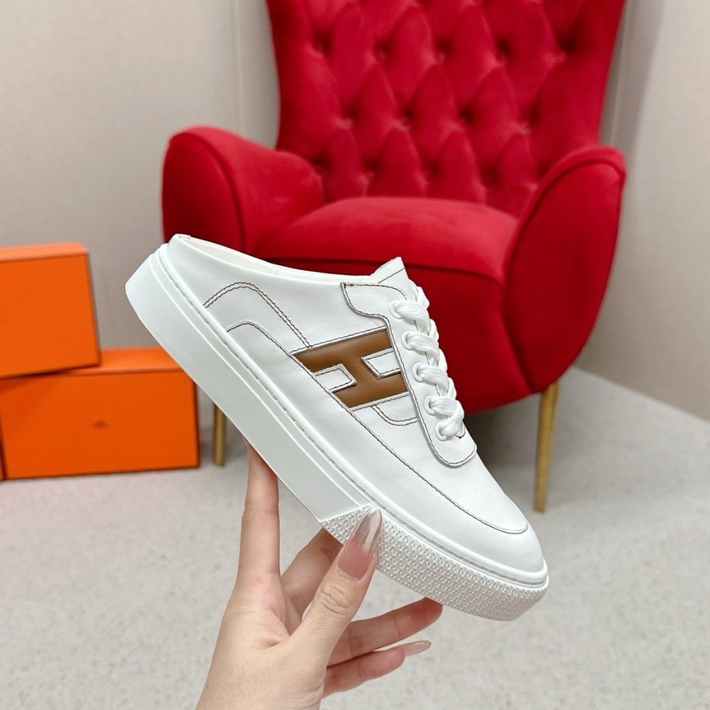 H**me5 Keep Sneaker Blanc And Natural H251913Zha3415