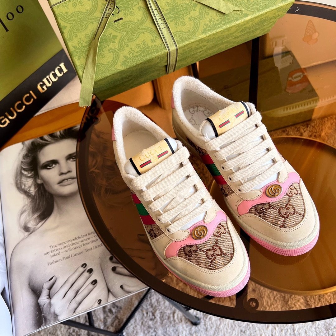 Gvc*1 Women’S Screener Sneaker With Crystals Pink ‎677423 9Sfr0 2587