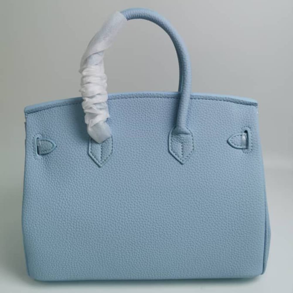 H**me5 Birkin 35 Togo Leather Gold Hardware Blue 35Cm