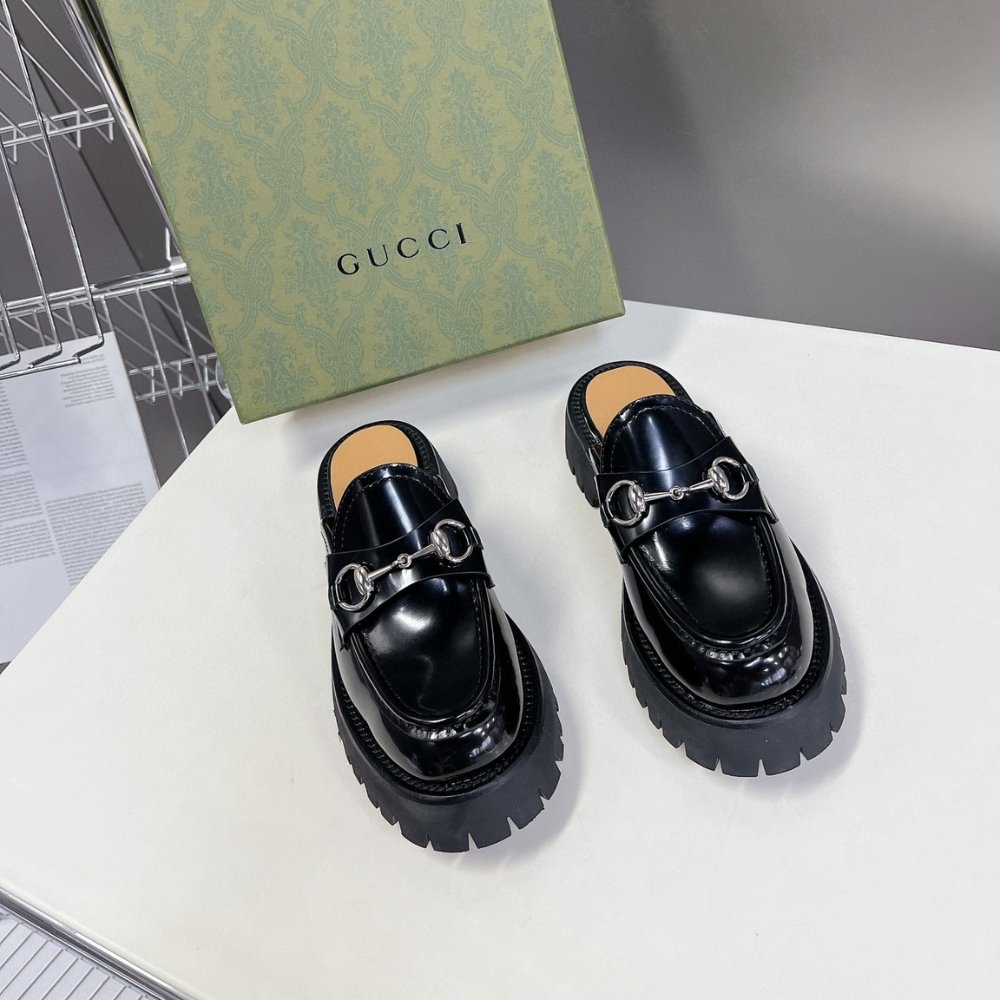 Gvc*1 Women’S Mule With Horsebit Black 764207 Ds800 1000
